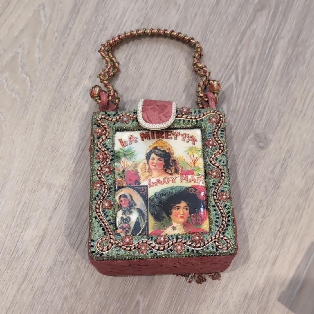 Mary Frances Beaded Mini Bag Vintage Rare